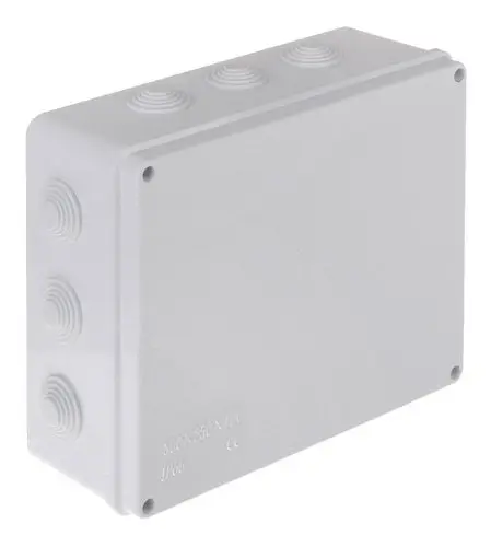 Caja De Distribución Externa 300x250x120mm IP65 ECOVILLE