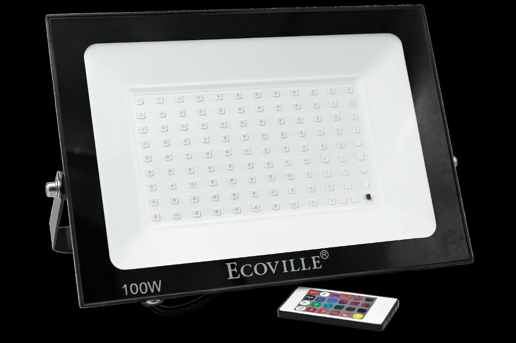 Reflector LED 100W RGB EV01 0.9fp ECOVILLE