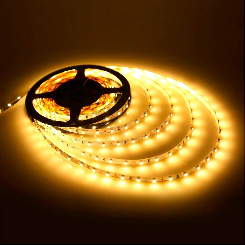 Cinta LED Luz Cálida 5mts 12V 30d IP44 ECOVILLE