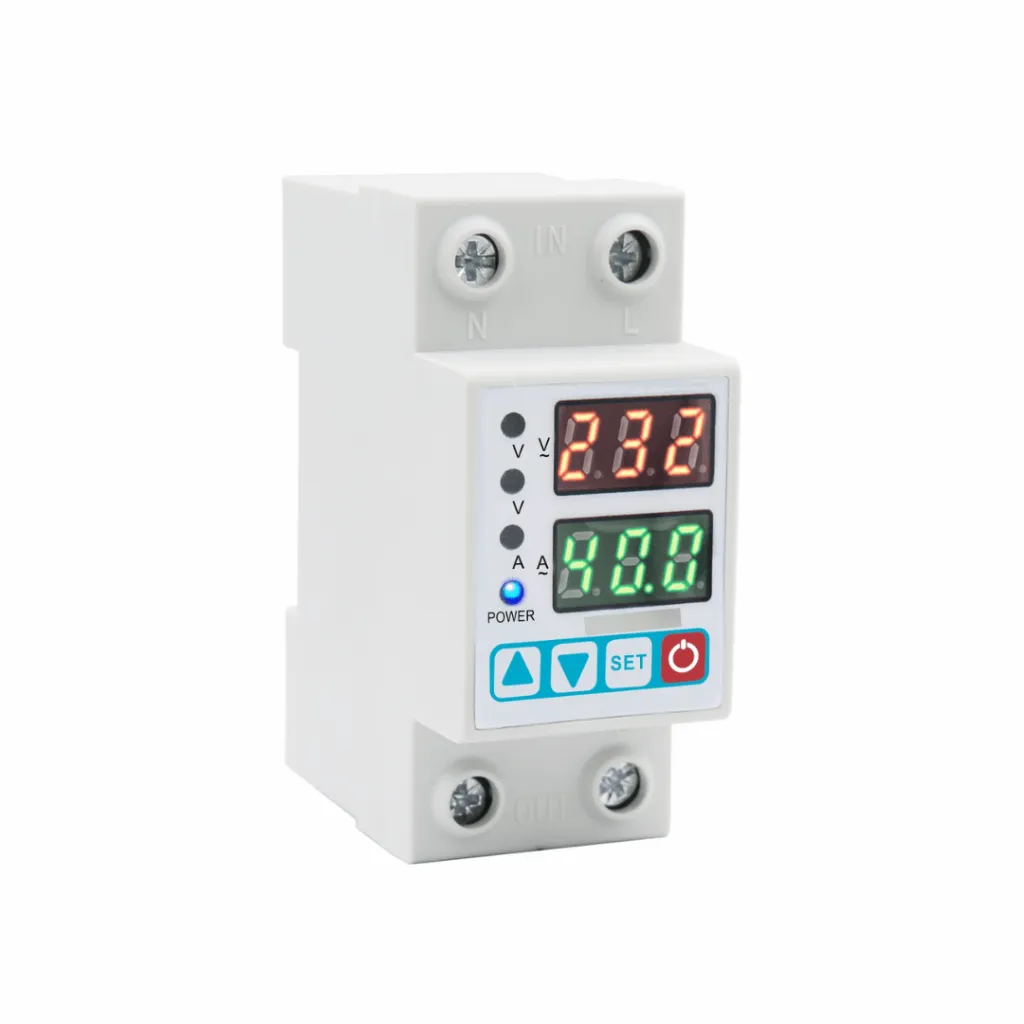 Protector Digital Modular De Voltaje y Corriente TDP2-1P 40A