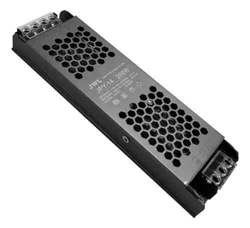 Fuente De Alimentación 24V Metálica, Ultra Slim ECOVILLE (9A)