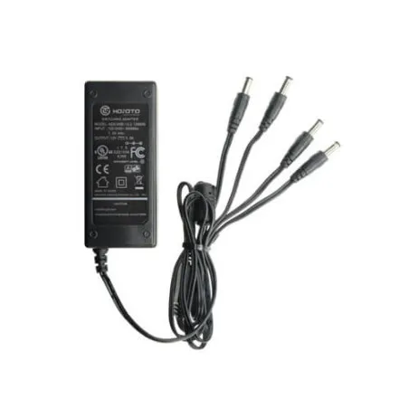 Fuente De Alimentación DC 12V 60W 5A con 4 Canales para Cámaras