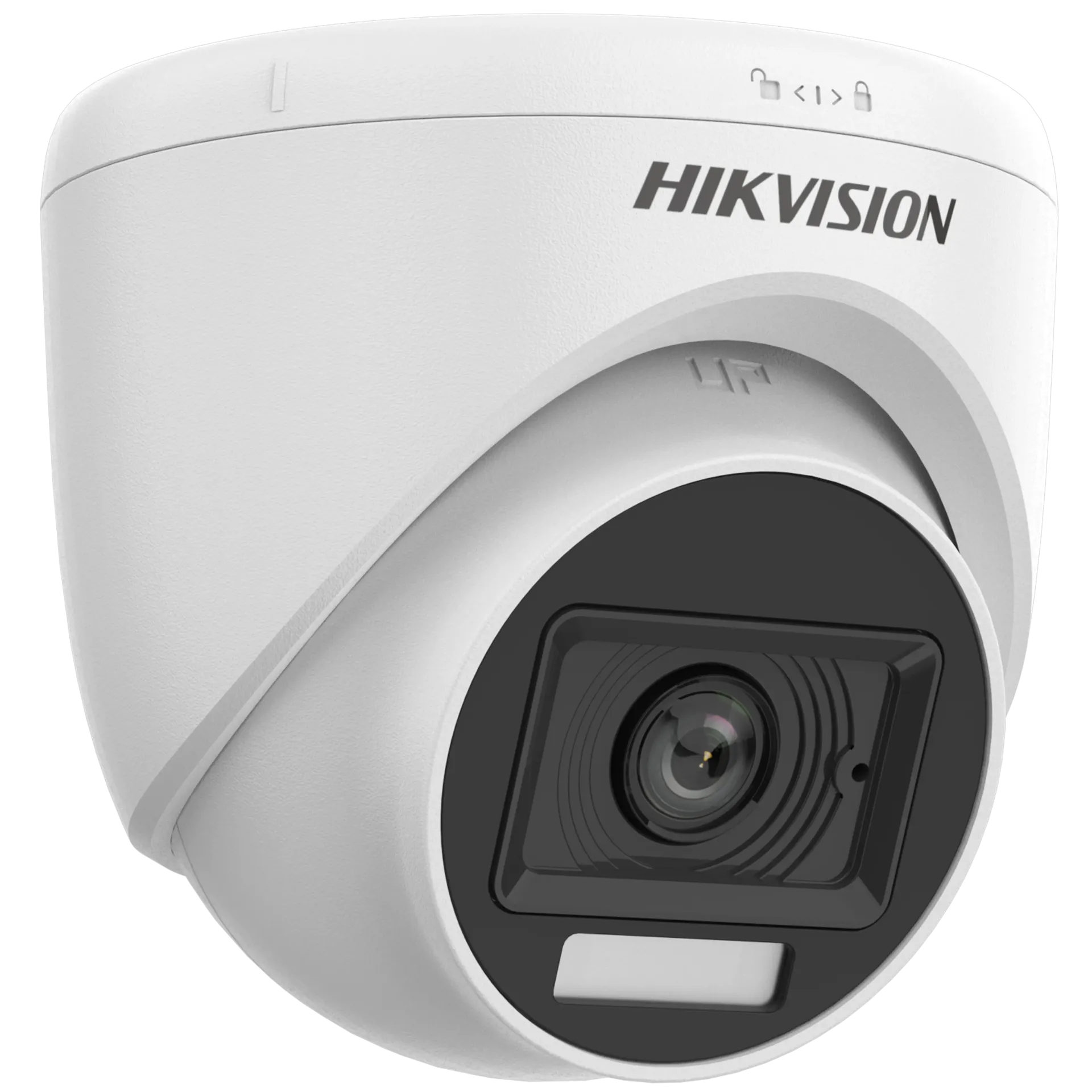 Hikvision CCTV DS-2CE76K0T-LPFS Smart Hybrid Light 2.8mm, 3K Turret Cámara de Seguridad CCTV