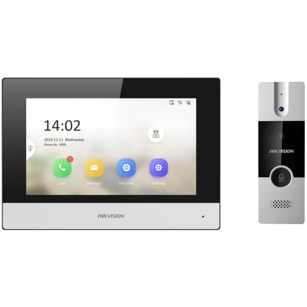 Hikvision DS-KIS302-P Hybrid - Kit Video Portero Electrónico