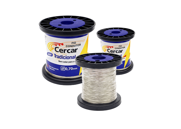 Alambre Galvanizado Para Cerca Eléctrica 0.70mm por 200 mts - Cercar