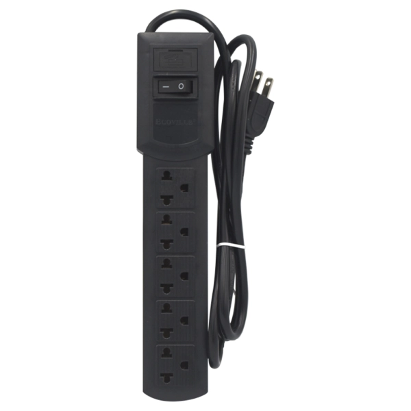 PROLONGADOR CON PROTECTOR DE RED EV-S-5 ECOVILLE