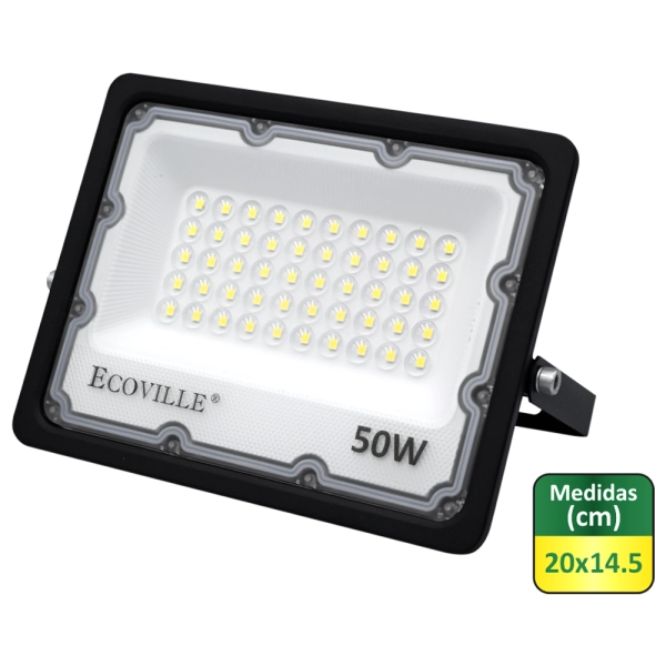 REFLECTOR LED SMD EV121 50W 3000K 0.9FP ECOVILLE