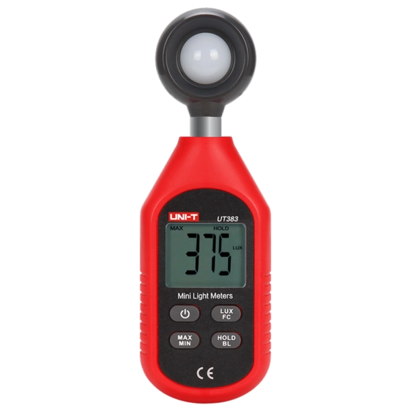 LUXÓMETRO DIGITAL UT383 (0–199.900 LUX) UNI-T